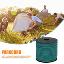 164ft 7-Strand Paracord Parachute Cord Tent Rope for Hiking Camping (Blue) Newly