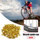 50pcs Metal Nipples for 14G 2mm Spokes MTB Mountain Bike Bicycle Cycling Parts