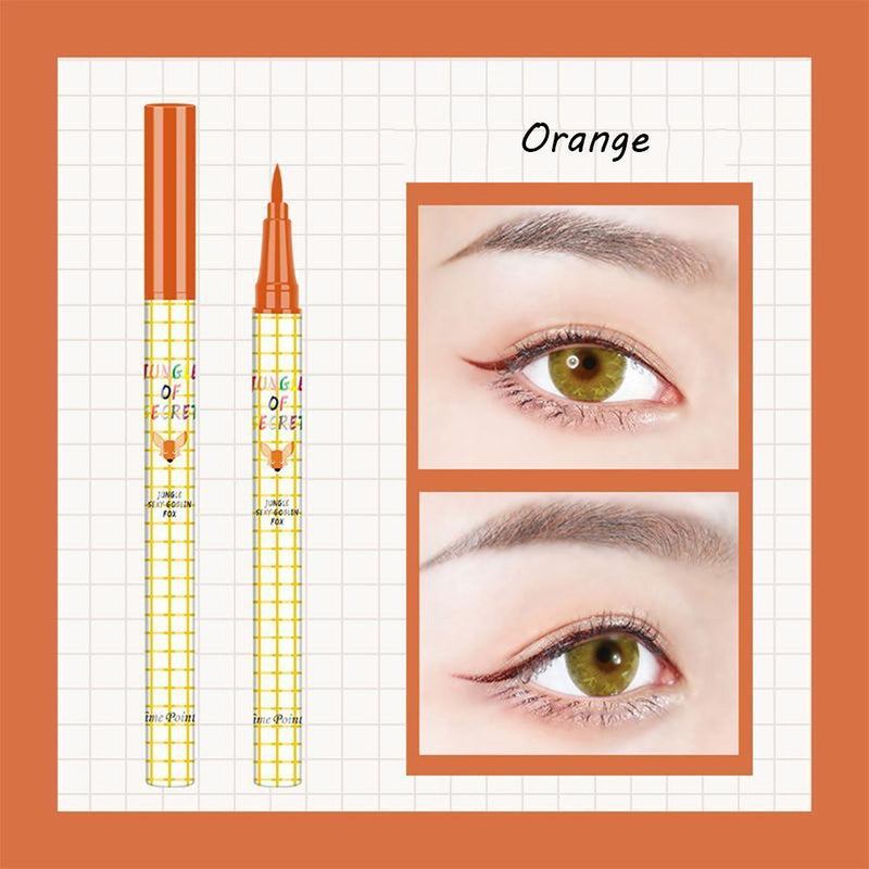 Women Waterproof Colorful Long Lasting Liquid Eyeliner Pen Quick Drying