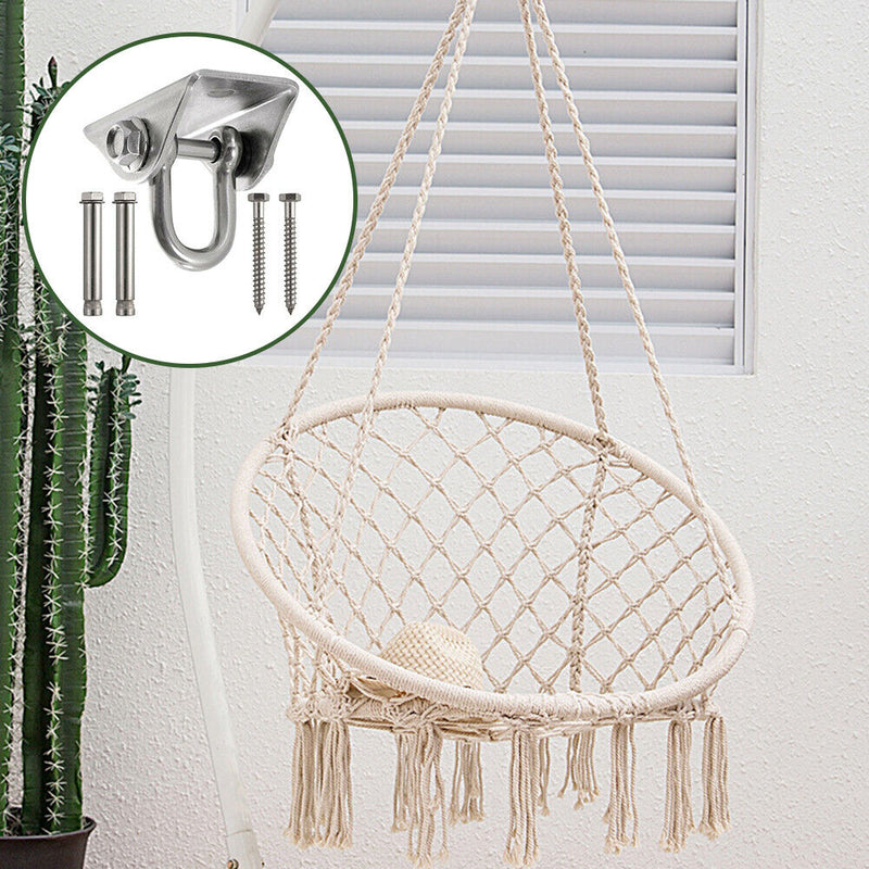 304 Stainless Steel Load-bearing Slide Hook Rotary Hammock Ceiling Hanging Ho