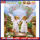 Oil Paint By Numbers Picture DIY Painting Angle Baby Acrylic Paint Art Decor