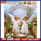 Oil Paint By Numbers Picture DIY Painting Angle Baby Acrylic Paint Art Decor