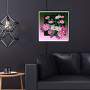 Framed Flowers Diamond Painting 5D DIY Special-shaped Partial Drill Art (YXC170)