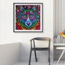 5D DIY Partial Drill Special Shape Animal Rhinestone Diamond Drawing for Home