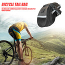 Portable Reflective Bike Saddle Bag Pannier Bicycle Cycling Rear Seat Pouch