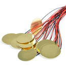 Piezo Pickup Disc Guitar Repair Tools 27mm/35mm Leads U3O6 15 Cigar DIY E2P5