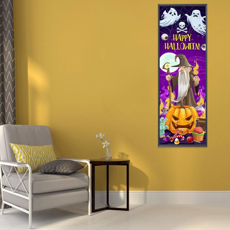 5D DIY Diamond Painting Kits Full Round Drill Halloween Mosaic Picture (Y637)