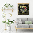 5D DIY Full Drill Diamond Painting Love Heart Cross Stitch Mosaic Needlewor
