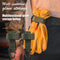2x Outdoor Gloves Hook Storage Buckle Climbing Rope Hanging Buckles (Khaki)
