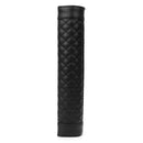 2pcs Car Safety Seat Belt Covers PU Leather Shoulder Protection Pad (Black)