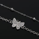 Heart Women Adjustable Chain Foot Anklet Summer Jewelry Beach Double Layer