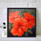 DIY Embroidery Red Flowers Diamond Painting Cross Stitch Home Decoration Gift