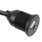 Car Dashboard Moto USB 2.0 3.5mm M/F AUX Lead Extension Cable