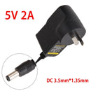 AC 110 ~ 240V to DC 5V 2A AU/EU/US/UK Power Adapter Charger 3A Switching Power