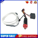 3meter DIY Ambient Light Car Interior EL Wiring LED Strip Lamp (White)