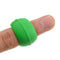 2pcs Thread Stopper Silicone Cross Stitch Clip 2cm Coil Holder (Green)