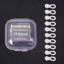 5 Pairs MTB Chain Link Connector Set Bicycle Chain Joint Buckle (10 Speed) Newly