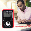 Time Display Plastic Stitch Marker Row Finger Counter Electronic Tally Counte