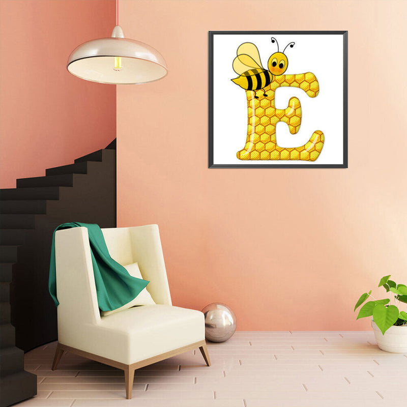 5D Diamond Painting Kit DIY Bee Round Drill Mosaic Picture Art