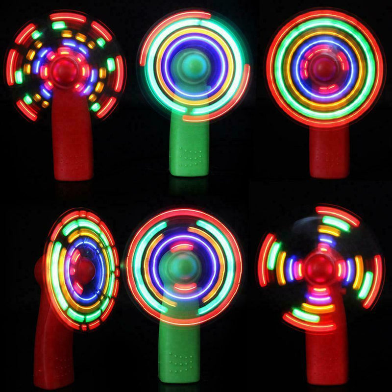LED Mini Portable Pocket Fan Cool Air Hand Held Battery Fans Handbag Fan W8P6