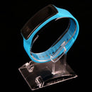 LED Silicone Bracelet Digital Children Men Women Sport Wrist Watch (Blue) Newly