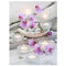 Flower Candle 5D Diamond DIY Painting Kit Cross Stitch Home Decor Craft Newly