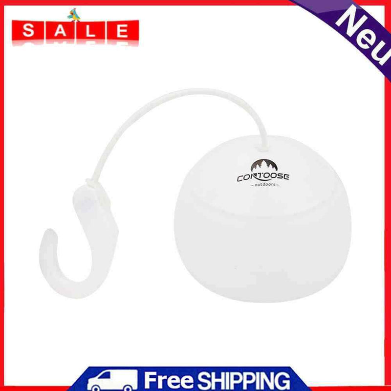 LED Lantern Lamp Hanging Outdoor Tent Emergency Camping Night Light (White)