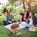 Outdoor BBQ Grill Folding Steel Stoves Barbecues Mini Camping Grills