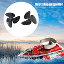 2pcs 3-Blade Fishing Nesting Bait Boat Propeller RC Boat Underwater Thruste