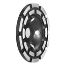 Diamond Segment Grinding Cup Wheel Disc 2 Row Stone Brick Grinder (125mm) Newly