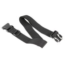 Simple Outdoor Adjustable Utility D-Ring Nylon Belt with Buckle (Black)