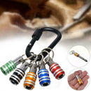 1/4'' Quick Release Hex Shank Keychain Screwdriver W3G6 Holder Drill K Q7N1 I1P3
