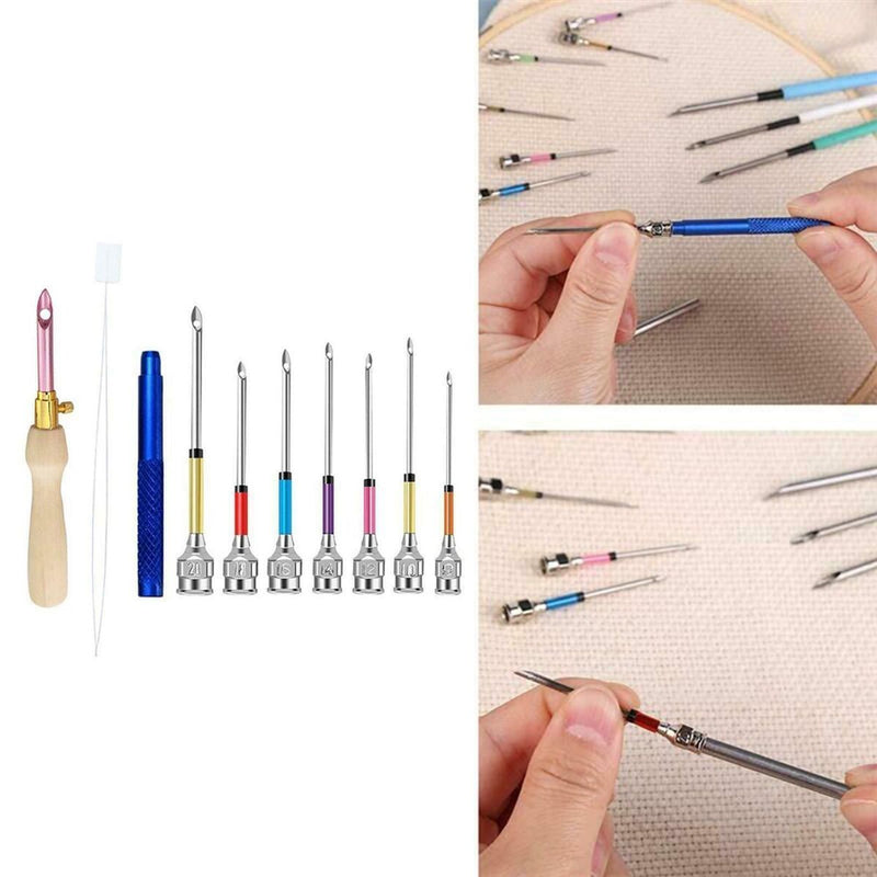 DIY Embroidery Stitch Poke Needle Punch Needle Tool Poking Cross Stitch Tools