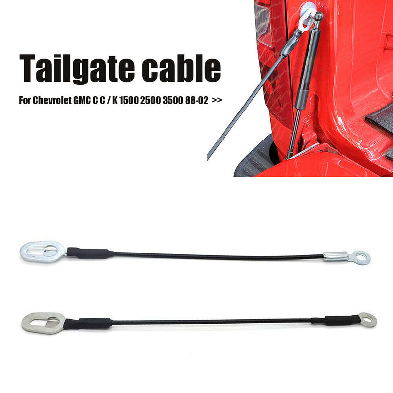 2x for Chevrolet GMC C/K 1500 2500 3500 88-02 Pickup Tailgate Support Wire