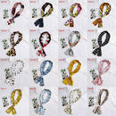 Gifts Hair Tie Band Women Elegant Neck Scarf Silk Feel Satin Head Neck Long