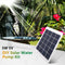 5W 5V Solar Fountain Pump with 9 Nozzles Solar Water Pumps Kit for Garden