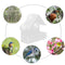 Plastic Window Bird Feeder, Transparent, Suction Cup, House Shape Birdfeeders