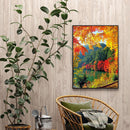 5D DIY Diamond Painting maple forest Drill Rhinestone Mosaic Art Picture Ho