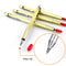 Tungsten Carbide Tip Scriber Pen Diamond Glass Ceramic Engraver (Golden)