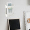 Wall Organizer Adhesive Remote Control Phone Charging Plug Holder (White) Newly