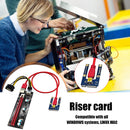 USB 3.0 Mini PCIE Riser SATA 16X PCIE PC Adapter Card Power Cable (6 Pin)