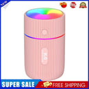 Portable Colorful Mini USB Car Humidifier Mist Maker Air Purifier (Pink)
