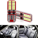 COB Light Bulbs 12V Car LED Reading Bulbs Dome Map T10 W5W License Plate Light