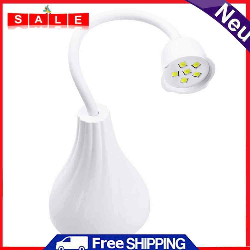 Adjustable Phototherapy Machine Nail Baking Light Quick Drying USB Rechargeable