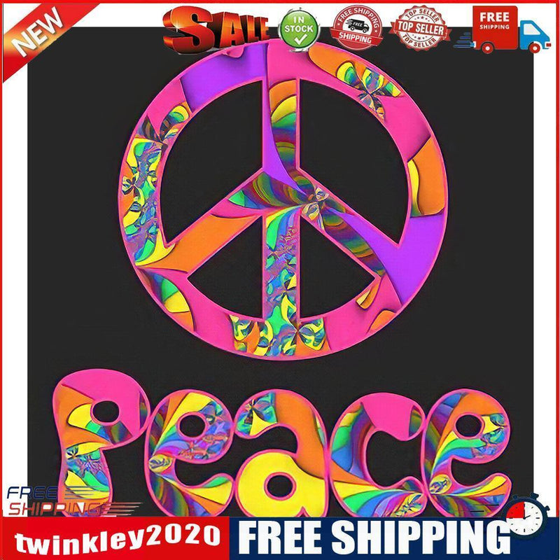 5D Diamond Painting DIY peace Full Round Drill Rhinestone Kit