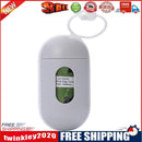 Pet Waste Bag Garbage Dispenser Carrier Case Cat Dogs Poop Holder (Grey)