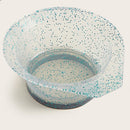 Professional Hair Dyeing Brush Bowl Hair Coloring Comb Mixing Bowls (Blue) Newly