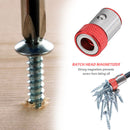 6.35mm Metal Hex Shank Electric Screwdriver Magnetizer Ring Removable Bit