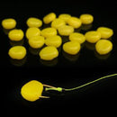 30x Soft PVC Corn Smell Float Carp Fishing Lures Artificial Bait (Yellow)