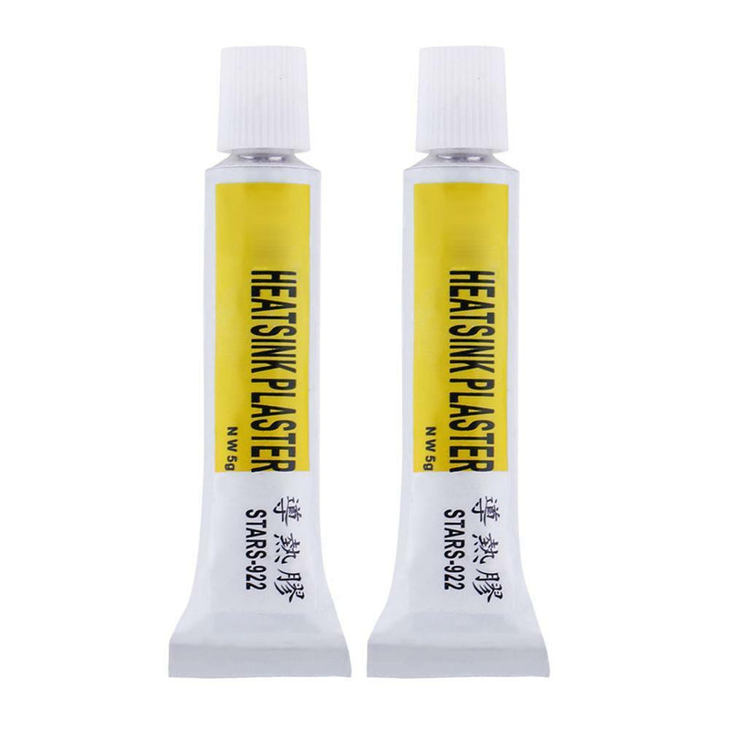 2pcs STARS-922 Heatsink Plaster Thermal Silicone Adhesive Cooling Paste